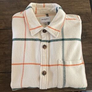 Goodfellow & Co Men's Navy Plaid Shirt/Jacket